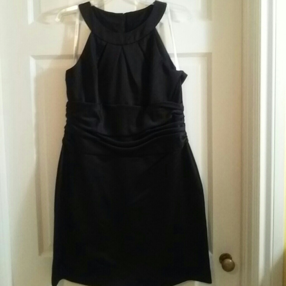 Black bridesmaid dress